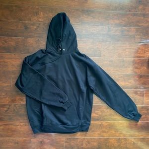 Basic Hane’s Men’s Black Hoodie
